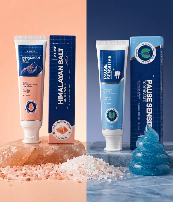 PAUSE Himalayan Salt & Sensitive Toothpaste